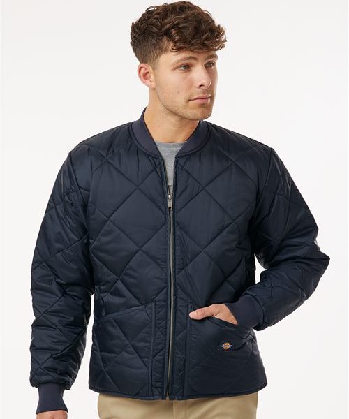 Men's Diamond Quilted Jacket